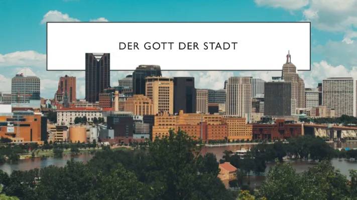 Der Gott der Stadt: Analyse und Interpretation für dich!