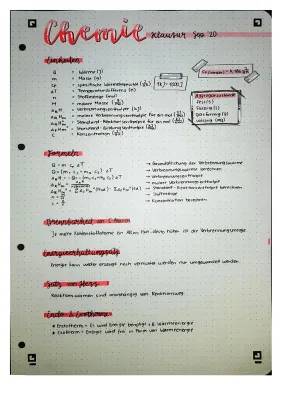 Chemie Klasse 12: Energetik - Enthalpie, Kalorimeter und Energieerhaltung leicht erklärt