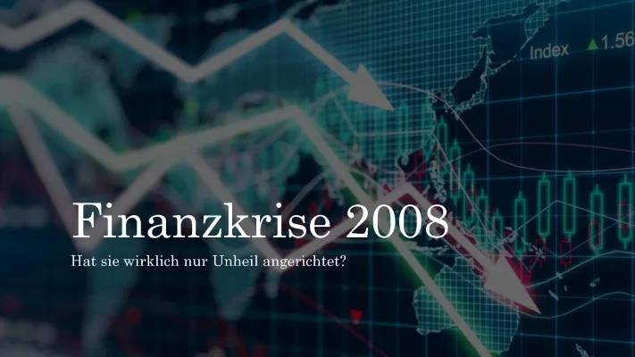 Finanzkrise 2008 einfach erklärt - Für Kinder und Schüler