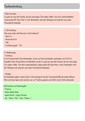 Wie du eine Inhaltsangabe für Kurzgeschichten schreibst - Beispiele & Übungen für Klasse 8