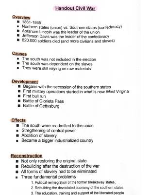 The American Civil War: Causes, Battles, Leaders, and What Happened Next