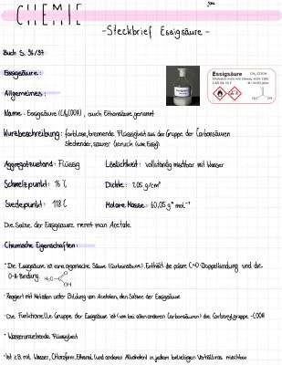 Essigsäure: Eigenschaften, Verwendung und mehr für 10-Jährige erklärt