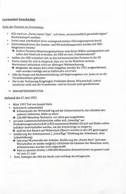 SED DDR einfach erklärt: 17. Juni 1953 und DDR-Verfassung