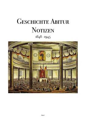 Reichsgründung 1871 – Zusammenfassung und Kalter Krieg Überblick für Geschichte Abitur