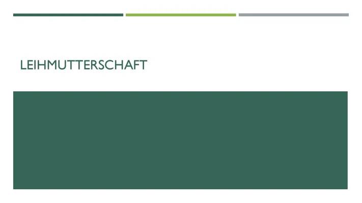 Ethische Fragen und Prinzipien der Leihmutterschaft in Deutschland: Pro und Contra