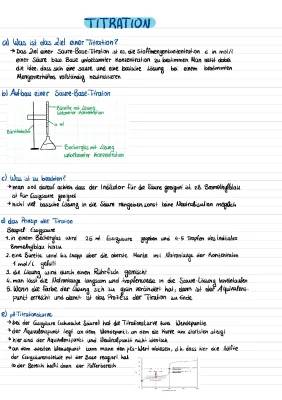 Säure-Base-Titration: Durchführung, Beispiel und Äquivalenzpunkt einfach erklärt