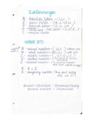 Understanding Big Numbers and Types of Numbers: Million, Billion, Trillion in English and German