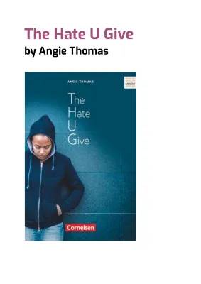 The Hate U Give: Fun English and German Worksheets and Summaries