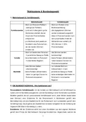 Wahlsystem Deutschland einfach erklärt: Bundestagswahl & Mehrheitswahl vs Verhältniswahl