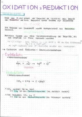 Oxidationszahlen bestimmen Übungen und Redoxreaktion einfach erklärt