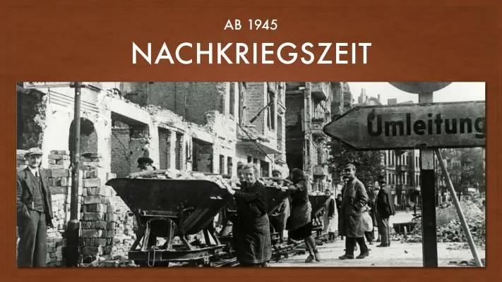 Wie war das Leben in der Nachkriegszeit in Deutschland? Eine einfache Zusammenfassung