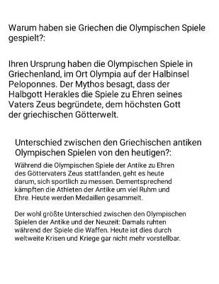 Olympische Spiele: Antike vs. Heute - Unterschied und Vergleich