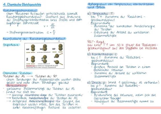 Chemisches Gleichgewicht: Beispiele, Beeinflussung und Katalysatoren einfach erklärt!