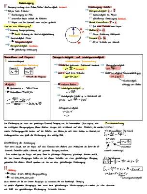 Kreisbewegung: Aufgaben, Formeln und Beispiele für die Schule