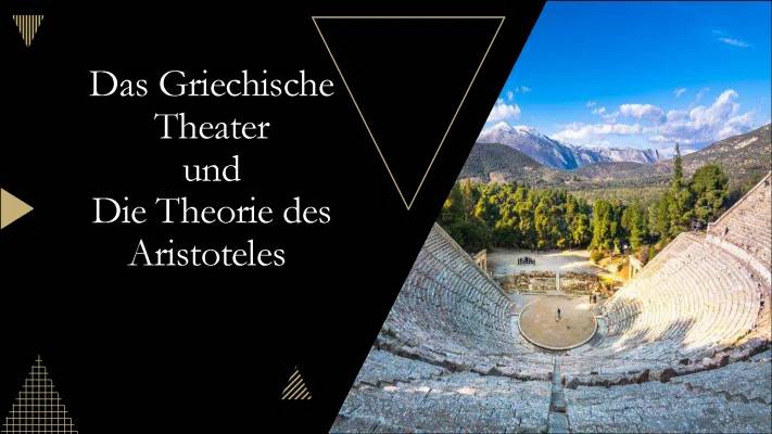 Das Griechische Theater: Aufbau und Stücke einfach erklärt