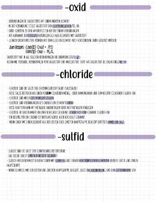 Was sind Chloride, Sulfide und Oxide? - Chlorid-Ionen Formel, Sulfid-Eigenschaften und Oxid-Beispiele