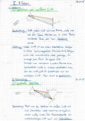 Additive und Subtraktive Farbmischung für Kinder erklärt – Regenbogen und Weißes Licht