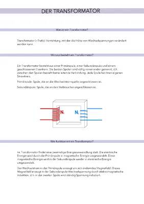 Wie funktioniert ein Transformator? Einfach erklärt, Aufbau und Anwendung