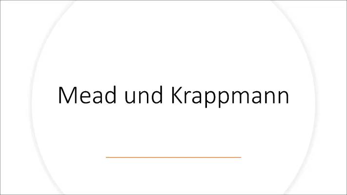 Mead und Krappmann: Symbolischer Interaktionismus einfach erklärt