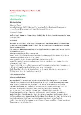 Physikalische Eigenschaften und Flammpunkt von Alkane, Halogenalkane Verwendung und Erdölverarbeitung einfach erklärt