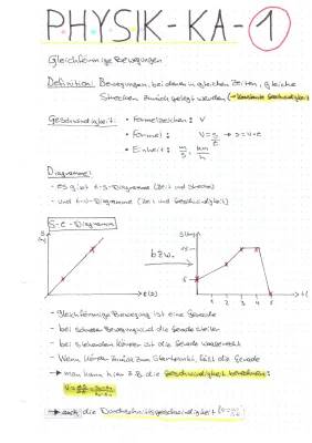 Physik für Kids: Gleichförmige und Beschleunigte Bewegungen, Freier Fall