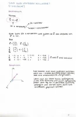 Coole Vektoren: Komplanar und Kollinear einfach erklärt!