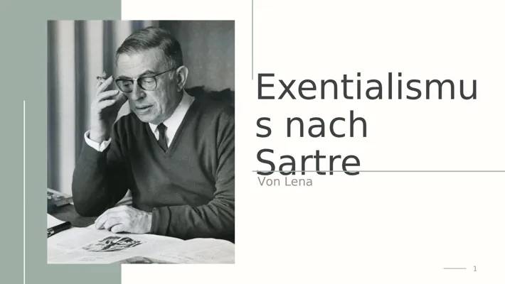 Entdecke die Essenz und Existenz mit Sartre: Freiheit und Entscheidungen für Kids