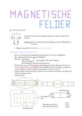 Oersted-Versuch und Magnetfelder: Einfach erklärt