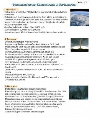 Klima und Naturgewalten in Nordamerika: Hurrikane, Tornados, Blizzards und mehr