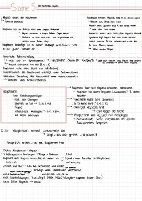 Woyzeck Szenenanalysen: Analyse von Szene 5, 6, 8 und mehr!