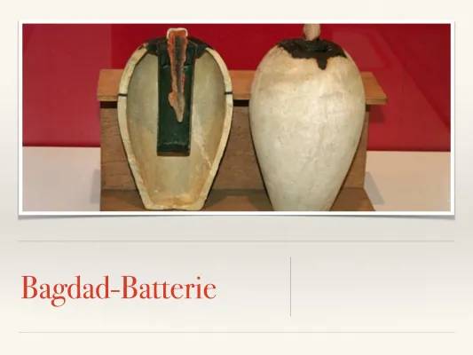 Die Bagdad-Batterie: Einfach erklärt und selber bauen!