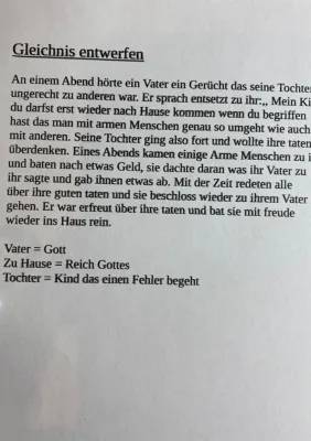 Moderne Gleichnisse für Kinder: Der verlorene Sohn und mehr!