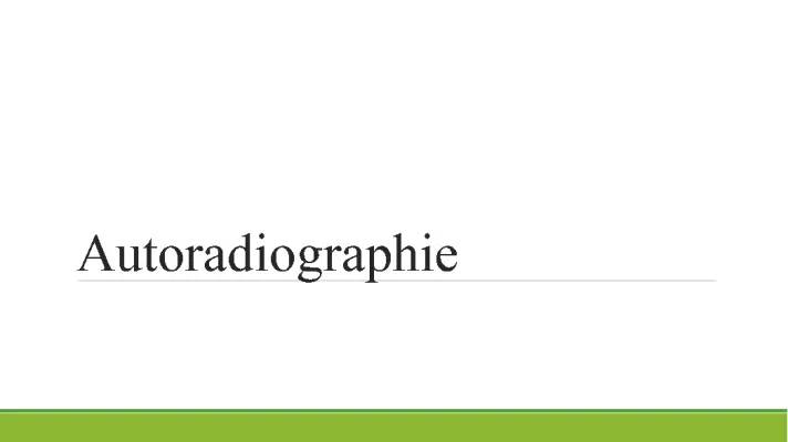 Autoradiographie einfach erklärt: Fotosynthese, Calvin, und mehr!