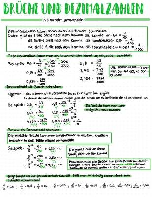 Dezimalzahlen in Brüche umwandeln leicht gemacht! | Übungen und Rechner