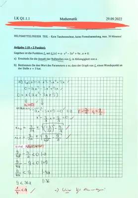 How to Find Math Zeros with Parameters and Solve Systems with Gaussian Elimination