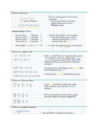 Was sind Potenzen in Mathe? Regeln, Übungen und Negative Potenzen!