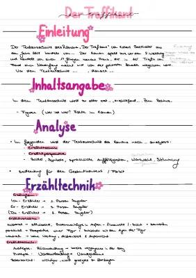 Der Trafikant Analyse und Zusammenfassung - Klausurhilfe und wichtige Textstellen