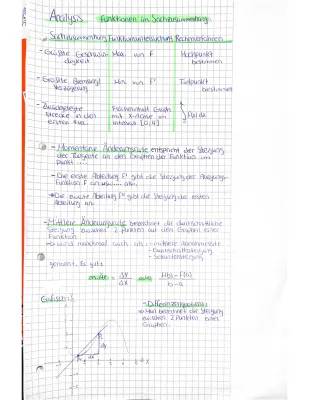 Sachzusammenhang Mathe: Funktionsuntersuchung & Änderungsrate (5. und 7. Klasse)