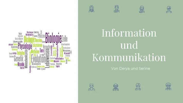 Information und Kommunikation Biologie Beispiele - Einfach erklärt