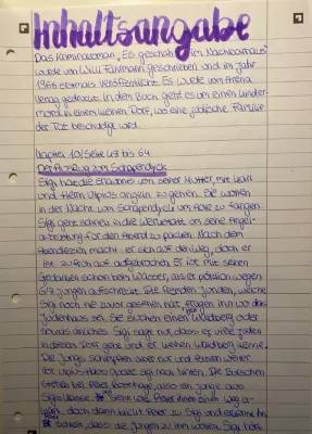 Es geschah im Nachbarhaus: Kapitel 14 Zusammenfassung und Charakterisierung von Karl & Sigi