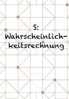 Mehrstufige und Zweistufige Zufallsexperimente und Baumdiagramme für Klasse 8