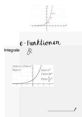 Lerne Mathe mit Ableitungsrechner und E-Funktion Übungen!