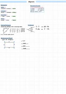 Alles über Grundrechenarten und Funktionen: Arbeitsblatt PDF für dich!