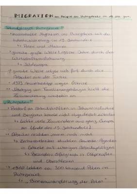 Ruhrpolen und Migration im Ruhrgebiet Geschichte - 19. und 20. Jahrhundert