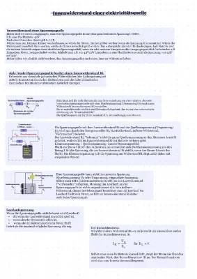 Innenwiderstand berechnen: Formel, Klemmenspannung, Batterie und mehr