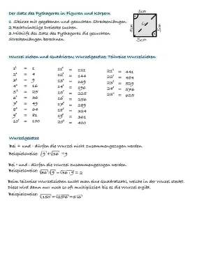 Satz des Pythagoras und Teilweises Wurzelziehen einfach erklärt!