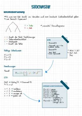 Stochastik Lernzettel