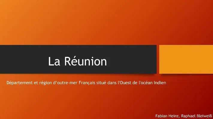 Découvre les Départements et Territoires d'Outre-Mer : La Réunion et Mayotte