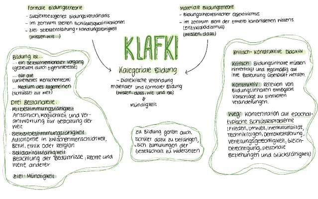 Klafki Bildungstheorien einfach erklärt: Zusammenfassung