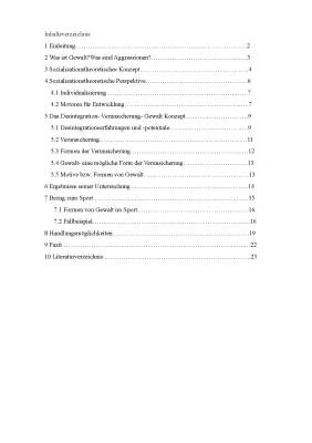 sozialisationstheoretischer Ansatz zur Gewaltentstehung nach Heitmeyer